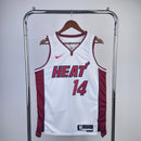 Regata Miami Heat 23/24 Association Edition Tyler Herro Branca
