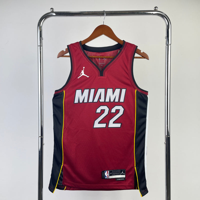Regata Miami Heat 23/24 Statement Edition Jimmy Butler Vermelha