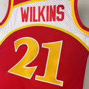 Regata NBA Atlanta Hawks Retrô Mitchell & Ness 1985/1986 Dominique Wilkins
