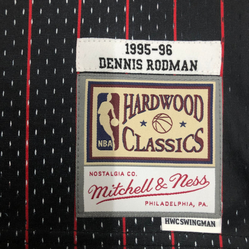 Regata NBA Chicago Bulls Retrô Mitchell & Ness 1995/1996 Dennis Rodman