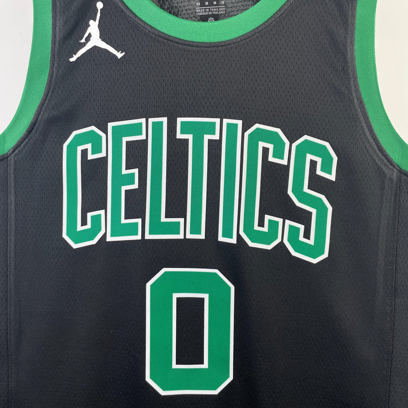 Regata Boston Celtics 23/24 Statement Edition Jayson Tatum Preta