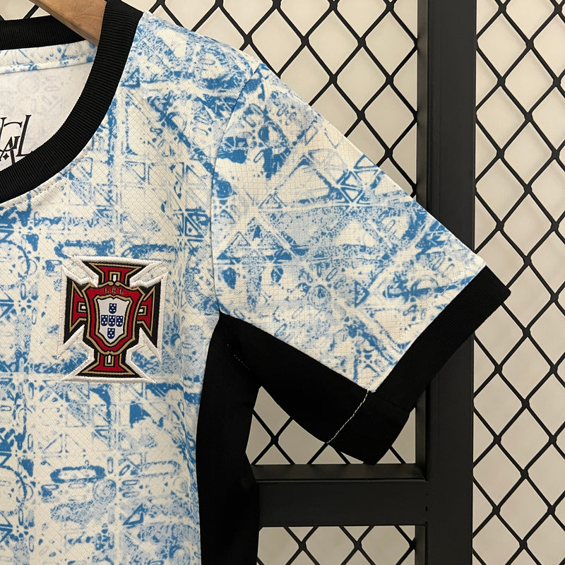 Kit Infantil Seleção Portuguesa Away 2024/2025