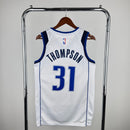 Regata Dallas Mavericks 24/25 Association Edition Klay Thompson Branca