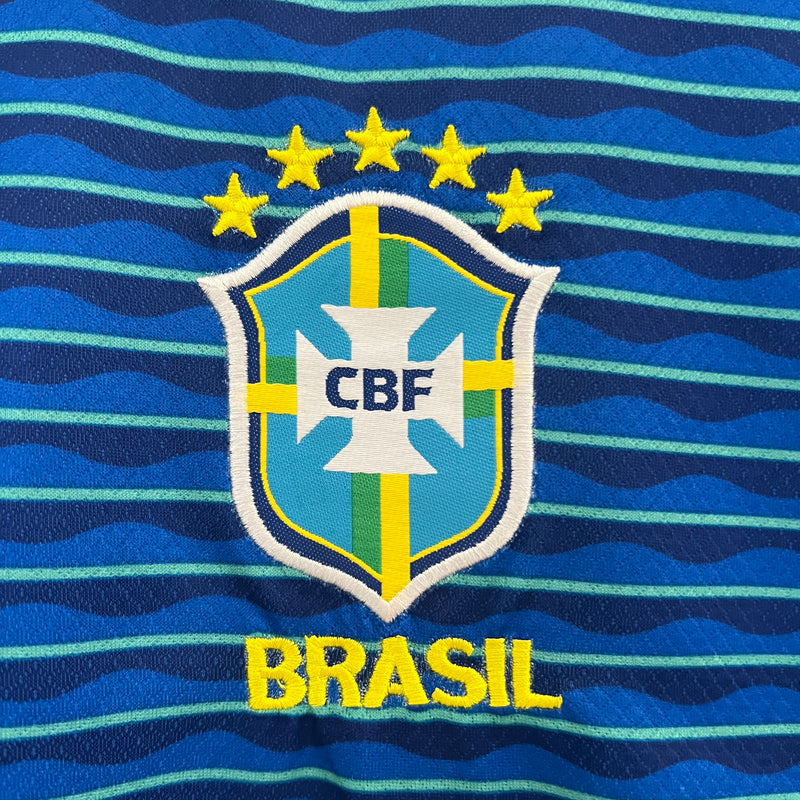 Kit Infantil Seleção Brasileira Away 2024/2025
