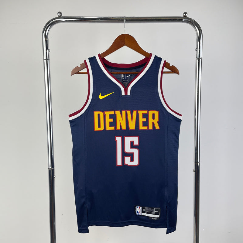 Regata Denver Nuggets 23/24 Icon Edition Nikola Jokic Azul