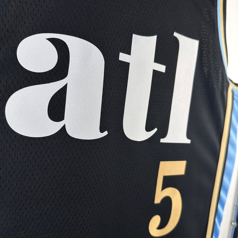 Regata Atlanta Hawks 23/24 City Edition Dejounte Murray Preta