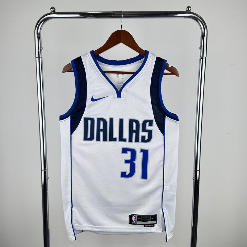 Regata Dallas Mavericks 24/25 Association Edition Klay Thompson Branca
