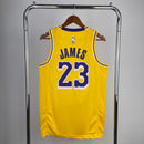 Regata Los Angeles Lakers Icon Edition Lebron James Amarela