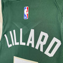 Regata Milwaukee Bucks 23/24 Icon Edition Damian Lillard Verde