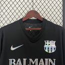 Camisola Barcelona Edição Especial Preta Balmain 2024/2025