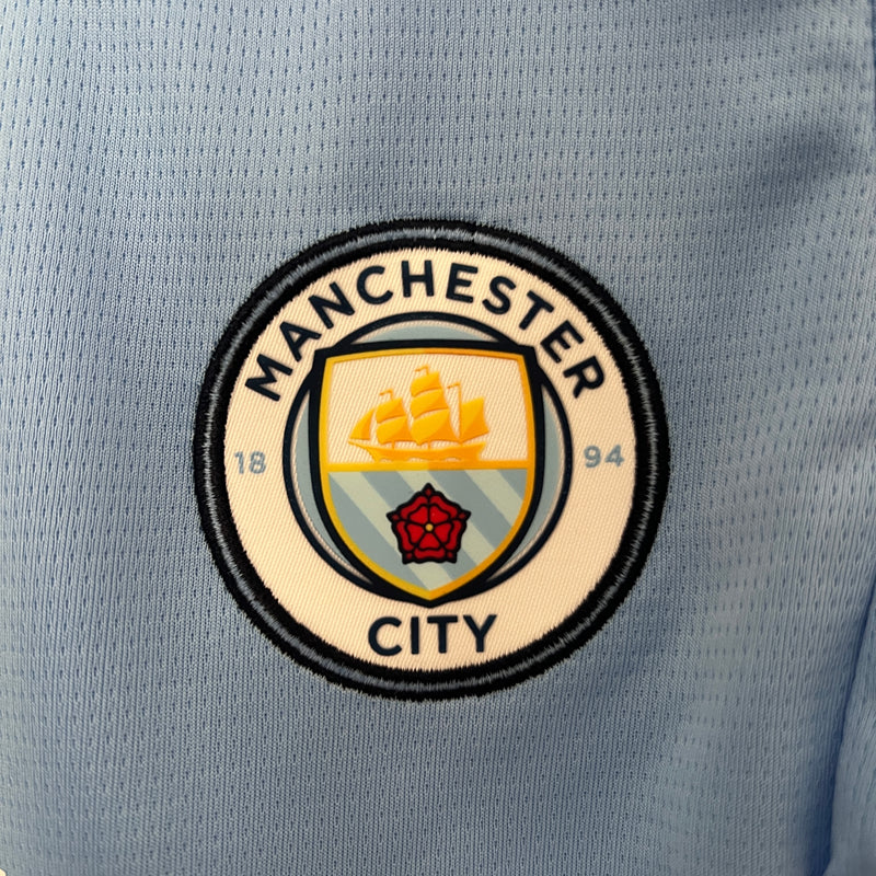 Manchester City Home 2024/2025 Children's Kit 