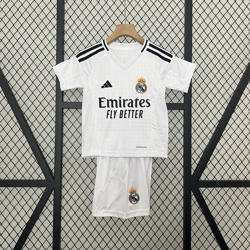 Kit Infantil Real Madrid Home 2024/2025