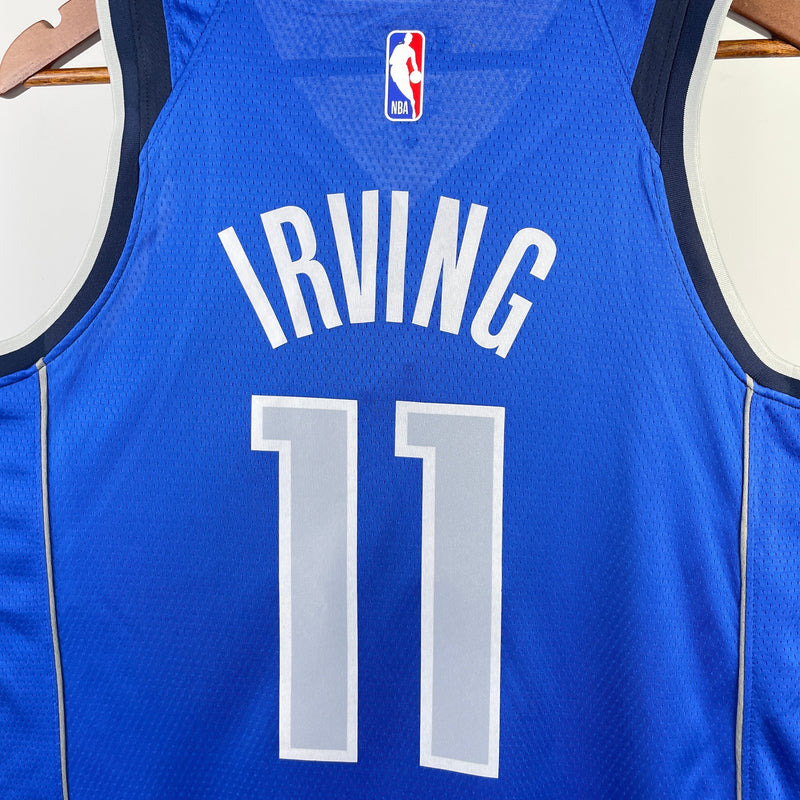 Regata Dallas Mavericks 23/24 Icon Edition Kyrie Irving Azul