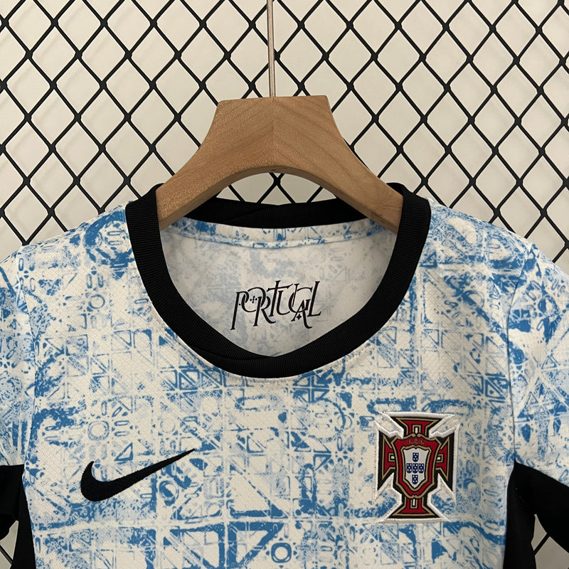 Kit Infantil Seleção Portuguesa Away 2024/2025