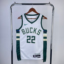 Regata Milwaukee Bucks 23/24 Association Edition Khris Middleton Branca