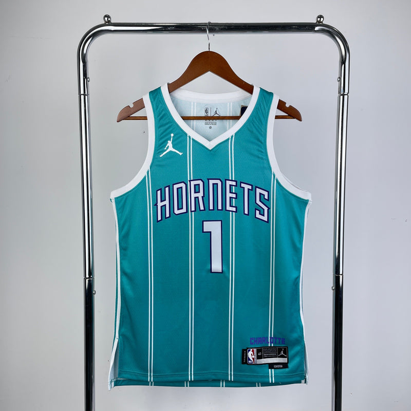 Regata Charlotte Hornets Icon Edition LaMelo Ball Azul