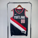 Regata Portland Trail Blazers 23/24 Icon Edition Scoot Henderson Preta