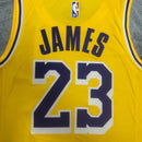Regata Los Angeles Lakers Icon Edition Lebron James Amarela