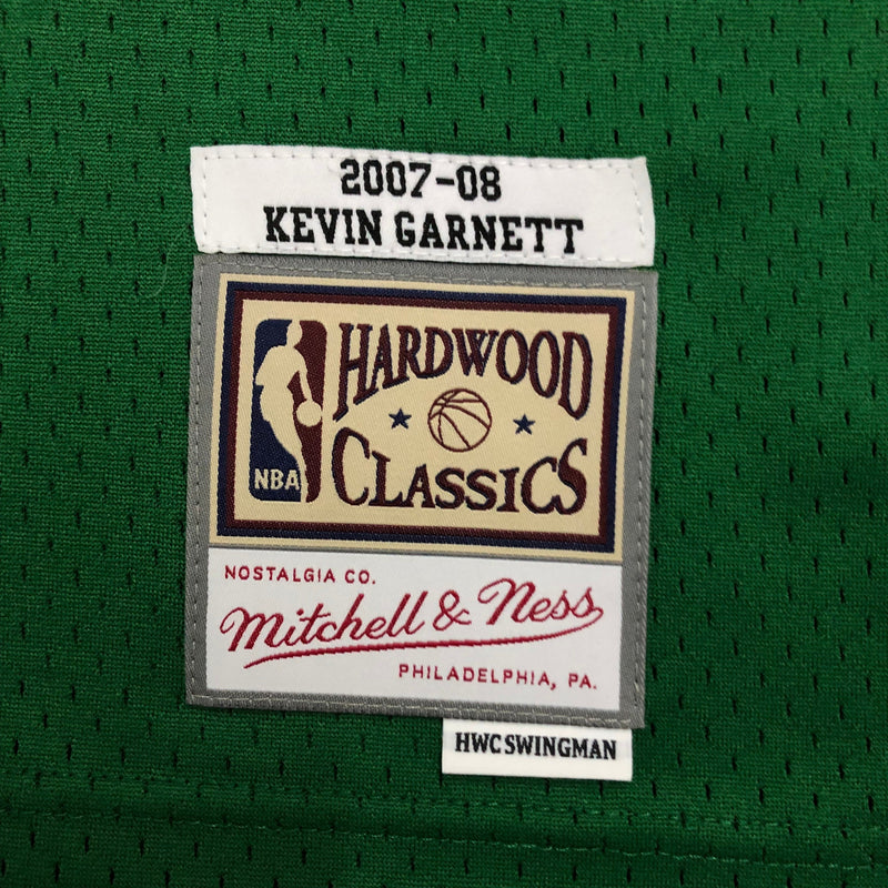 Regata NBA Boston Celtics Retrô Mitchell & Ness 2007/2008 Kevin Garnett