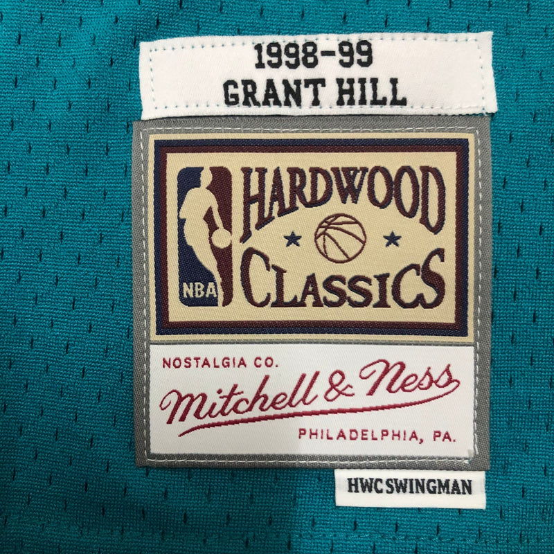 Regata NBA Detroit Pistons Retrô Mitchell & Ness 1998/1999 Grant Hill