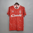 Maillot Liverpool Domicile 89/91 - Rétro