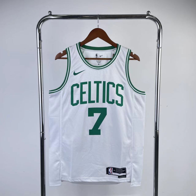 Regata Boston Celtics 23/24 Association Edition Jaylen Brown Branca