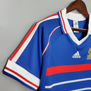 Camisola França Home 1998 - Retrô