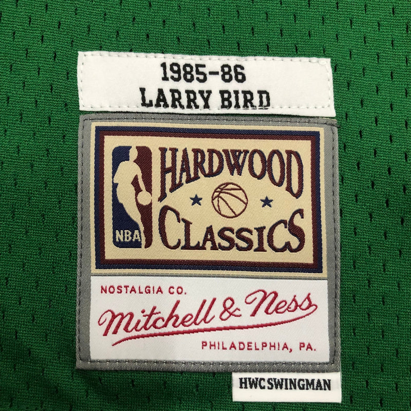 Regata NBA Boston Celtics Retrô Mitchell & Ness 1985/1986 Larry Bird