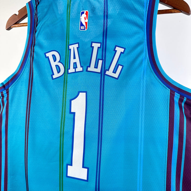 Regata Charlotte Hornets 23/24 Classic Edition LaMelo Ball Azul