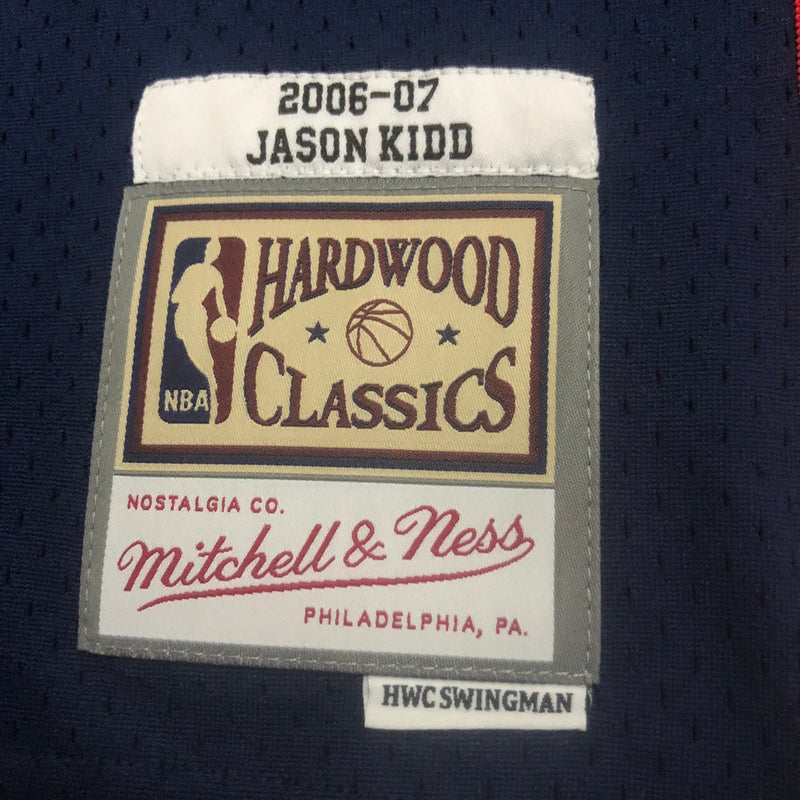 Regata NBA New Jersey Nets Retrô Mitchell & Ness 2006/2007 Jason Kidd