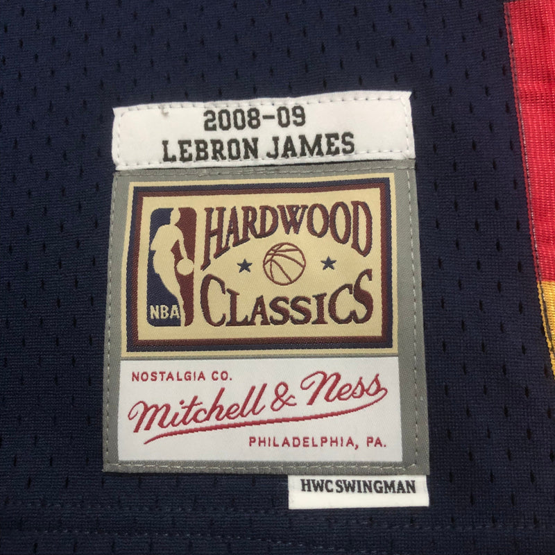 Regata NBA Cleveland Cavaliers Retrô Mitchell & Ness 2008/2009 LeBron James