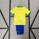 Children's Kit Brazilian National Team Home 2024/2025 