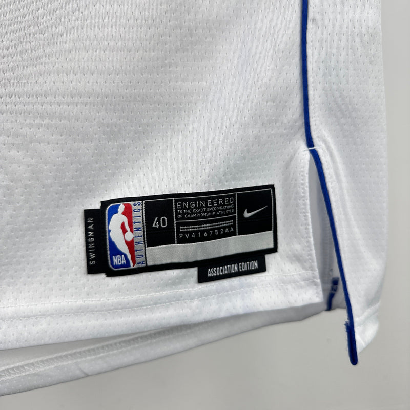Regata Dallas Mavericks 24/25 Association Edition Klay Thompson Branca
