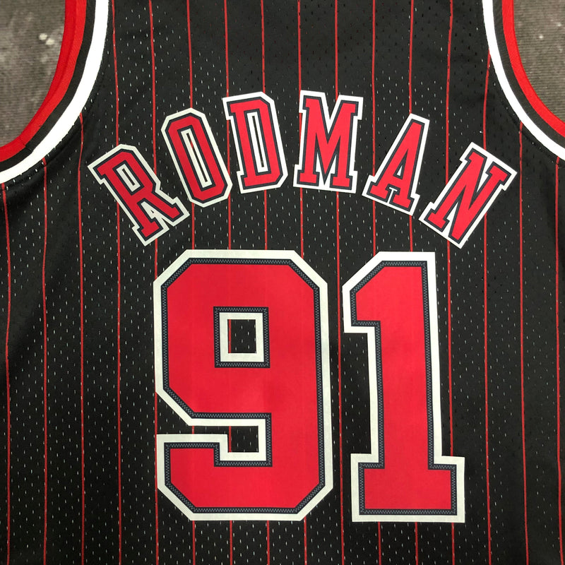 Regata NBA Chicago Bulls Retrô Mitchell & Ness 1995/1996 Dennis Rodman