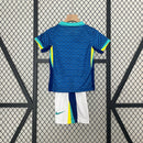 Children's Kit Brazilian Away Team 2024/2025 
