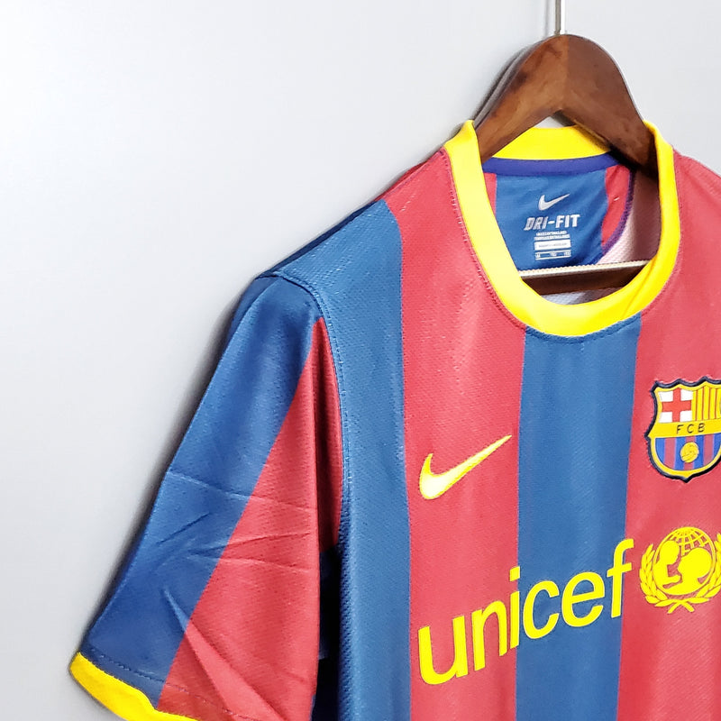Maillot Barcelone Domicile 10/11 - Rétro