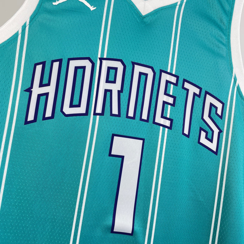 Regata Charlotte Hornets Icon Edition LaMelo Ball Azul