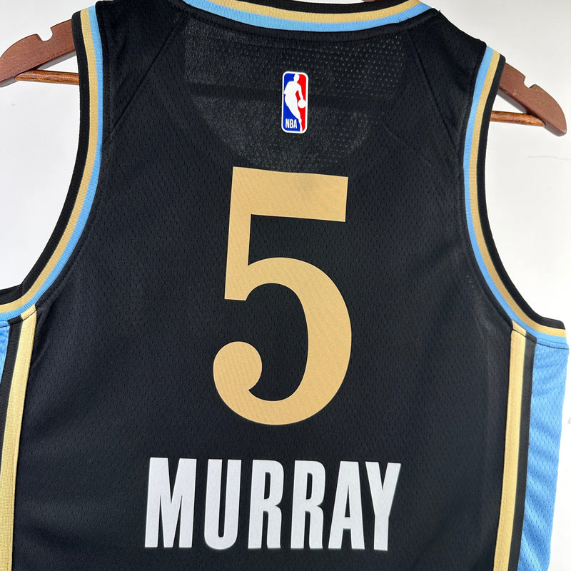 Regata Atlanta Hawks 23/24 City Edition Dejounte Murray Preta