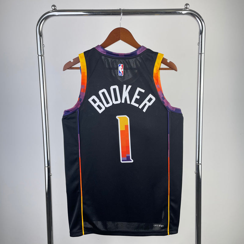 Regata Phoenix Suns 23/24 Statement Edition Devin Booker Preta