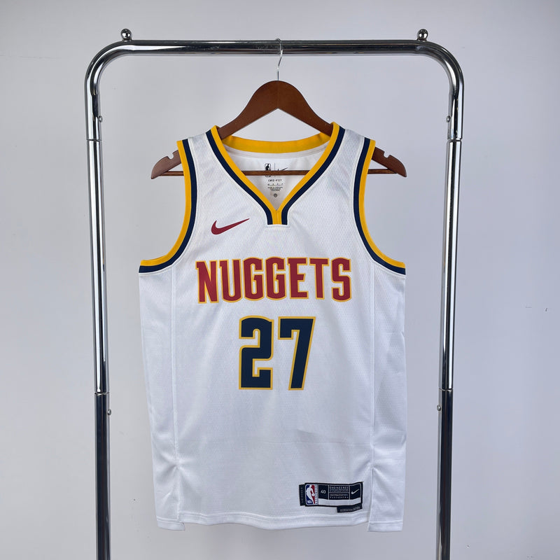 Regata Denver Nuggets 23/24 Association Edition Jamal Murray Branca