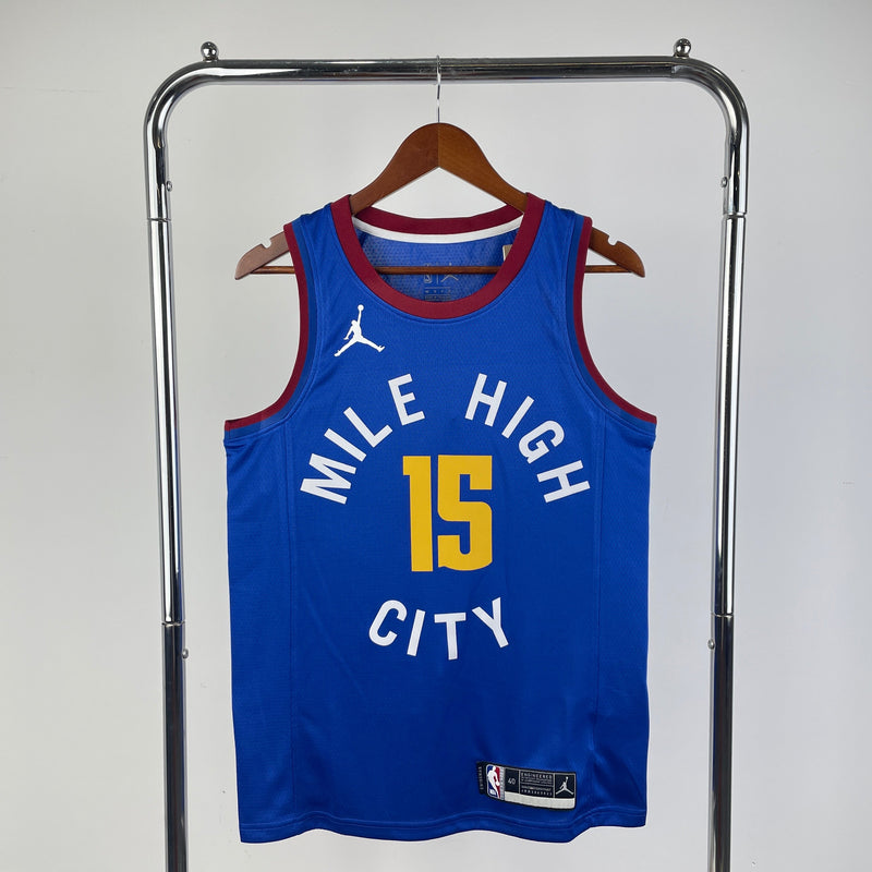 Regata Denver Nuggets 23/24 Statement Edition Nikola Jokic Azul