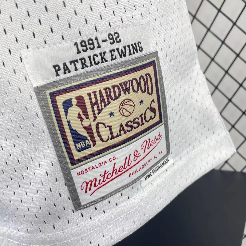 Regata NBA New York Knicks Retrô Mitchell & Ness 1991/1992 Patrick Ewing