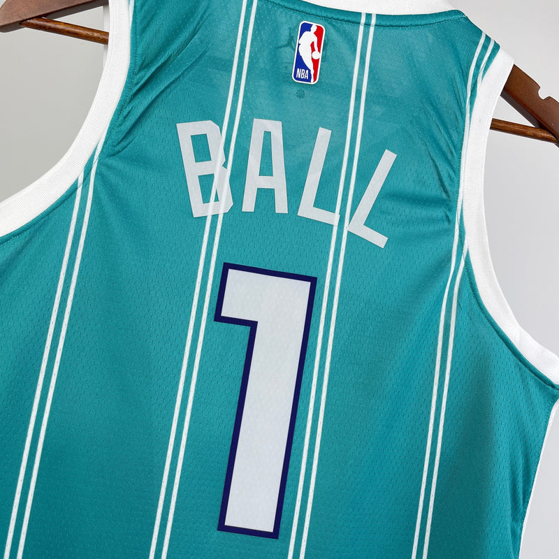 Regata Charlotte Hornets Icon Edition LaMelo Ball Azul