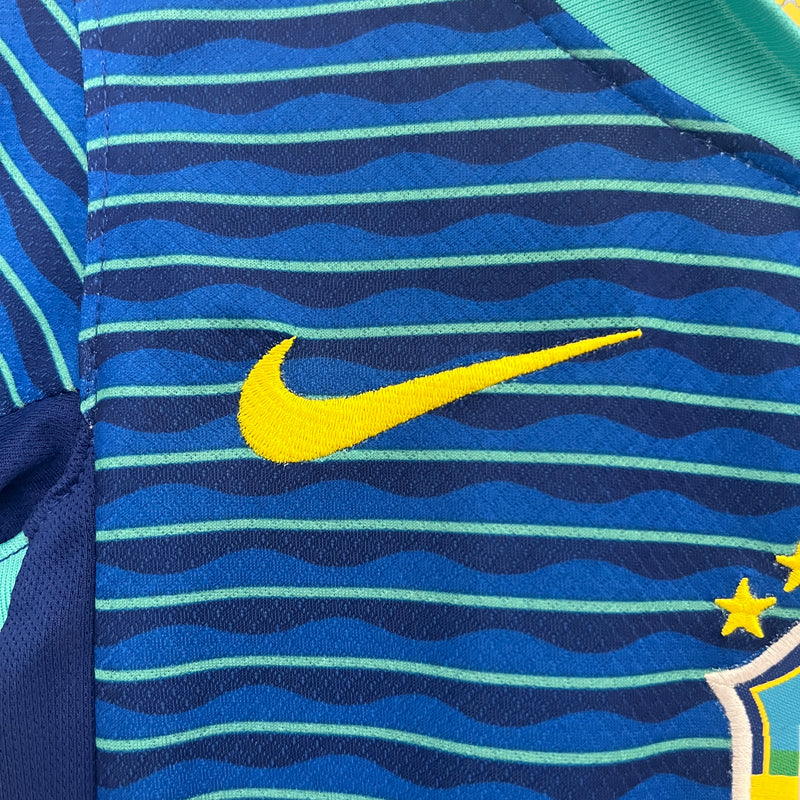 Kit Infantil Seleção Brasileira Away 2024/2025
