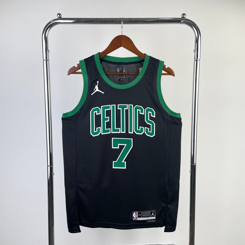 Regata Boston Celtics 23/24 Statement Edition Jaylen Brown Preta