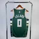 Regata Milwaukee Bucks 23/24 Icon Edition Damian Lillard Verde