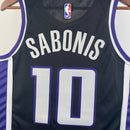 Regata Sacramento Kings 23/24 Icon Edition Domantas Sabonis Preta
