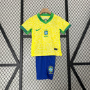 Children's Kit Brazilian National Team Home 2024/2025 