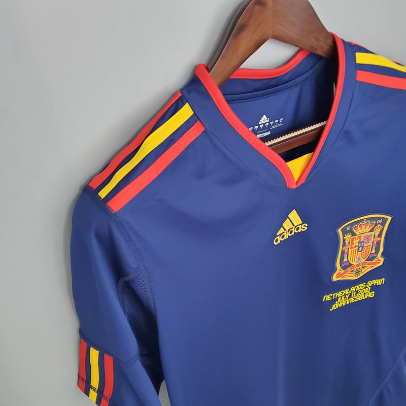 Camisola Espanha Away 2010 - Retrô