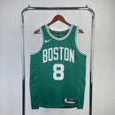 Regata Boston Celtics 23/24 Icon Edition Kristaps Porzingis Verde